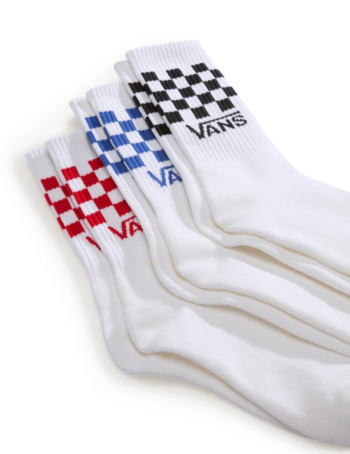 Calze Vans con check e logo