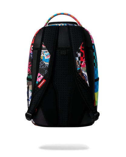 Zaino Sprayground multicolore REMOVABLE EYES SUNBURST BACKPACK 