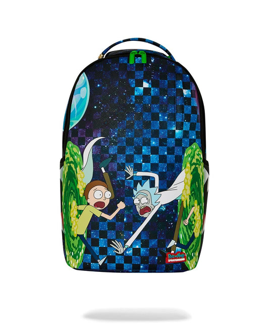 Zaino Sprayground blu RICK AND MORTY PORTAL JUMPING BACKPACK 