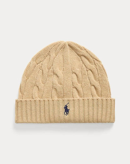 Cappello Polo Ralph Lauren con trama a treccia e logo ricamato