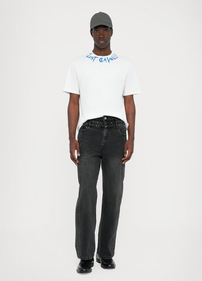 T-Shirt Just Cavalli "Logo Chain" uomo