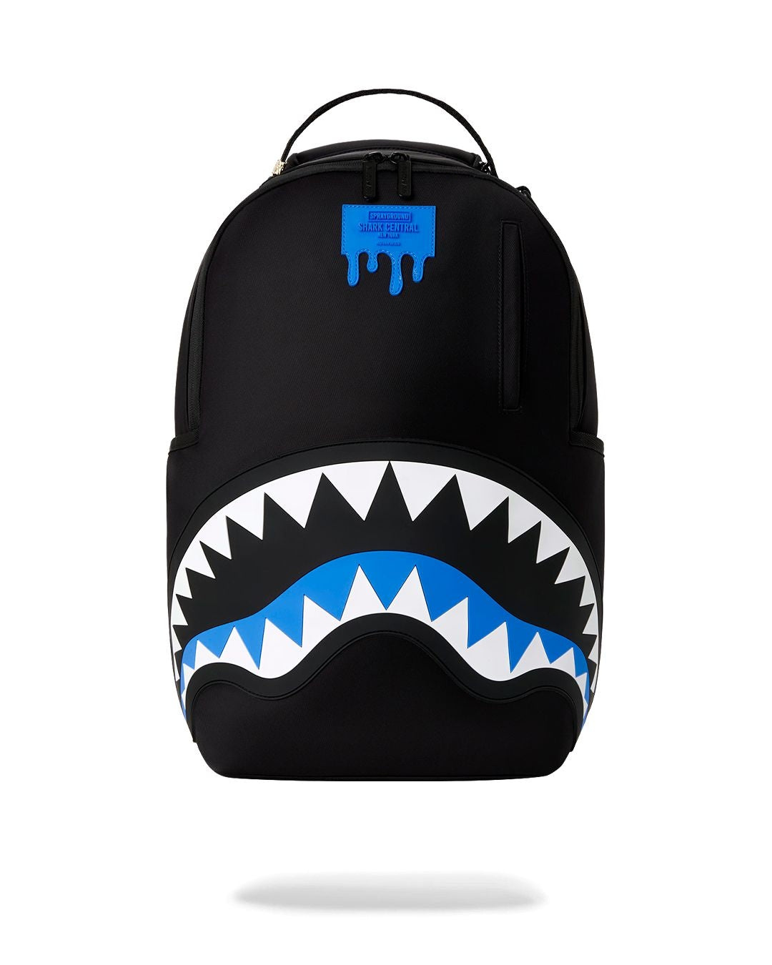 Zaino Sprayground nero SHARK CENTRAL LIGHT BLUE BACKPACK
