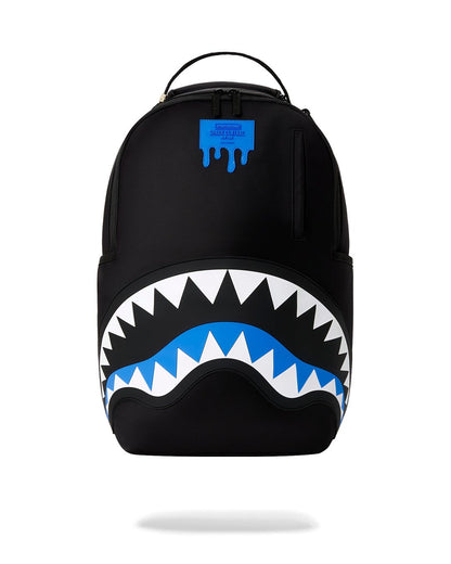 Zaino Sprayground nero SHARK CENTRAL LIGHT BLUE BACKPACK
