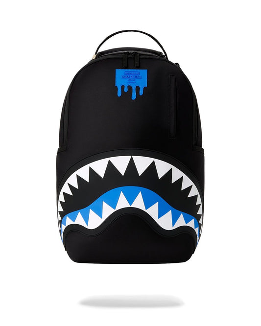 Zaino Sprayground nero SHARK CENTRAL LIGHT BLUE BACKPACK