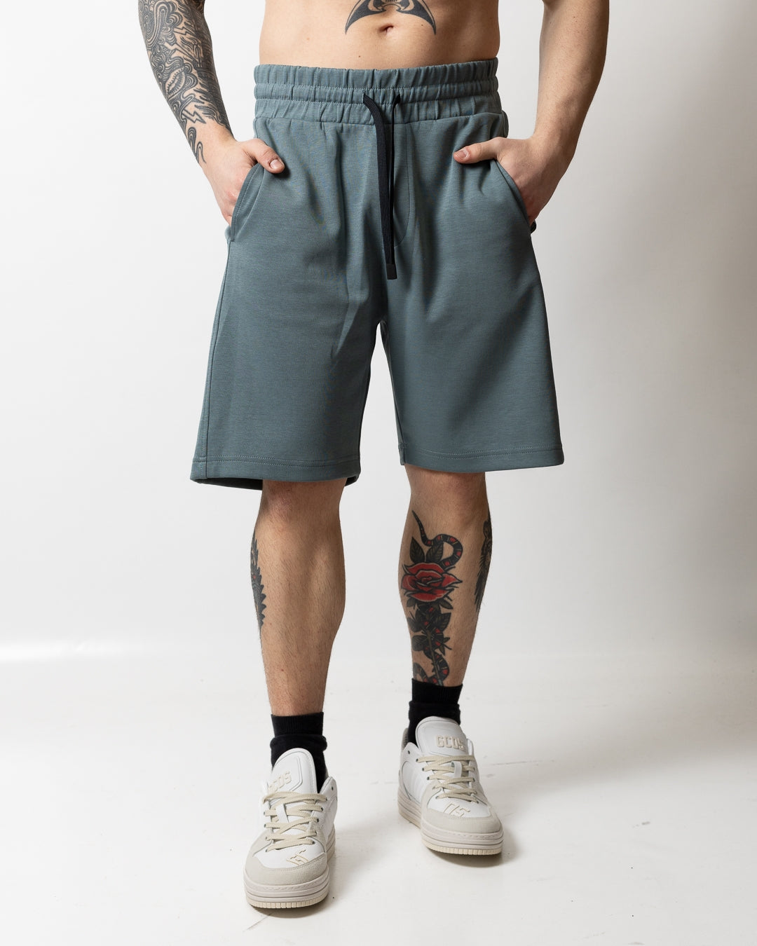Bermuda Colmar in felpa "Counted" uomo