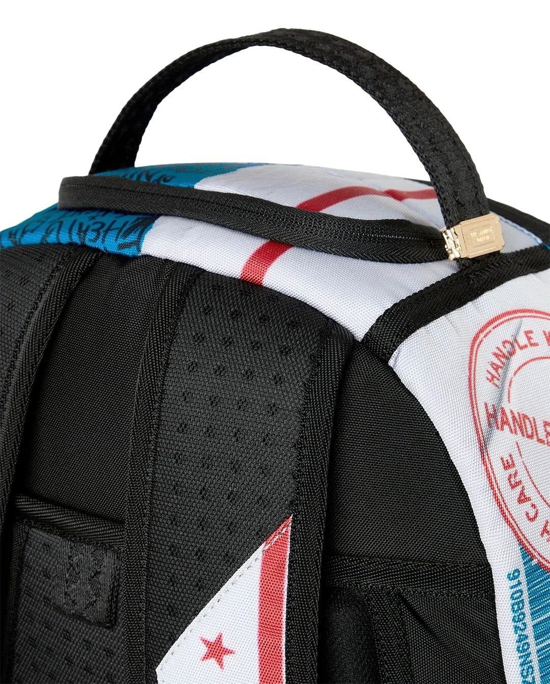 Zaino Sprayground bianco USPS PRIORITY PACKAGE BACKPACK