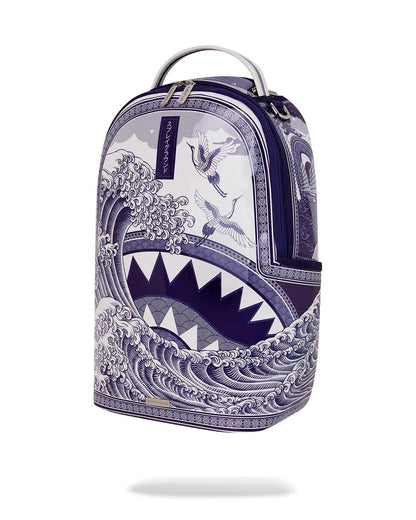 Zaino Sprayground bianco "Fine china part deux backpack" 