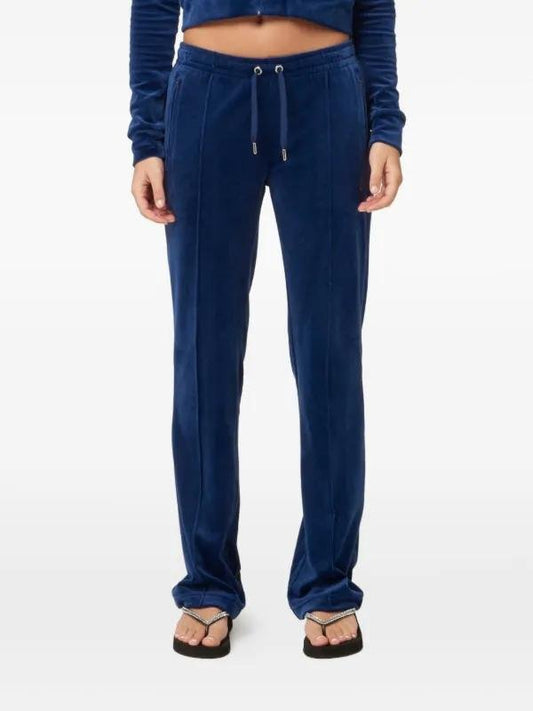 Pantalone Juicy Couture con logo strass