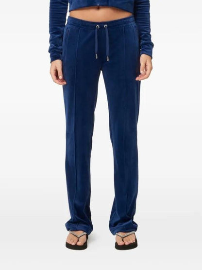 Pantalone Juicy Couture con logo strass