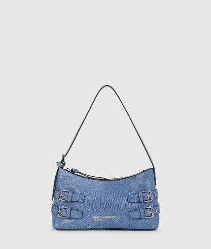 Borsa Karl Lagerfeld Jeans con stampa effetto jeans donna