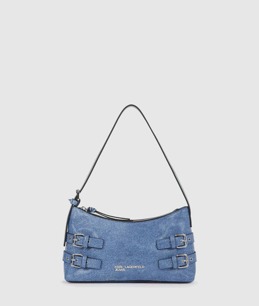 Borsa Karl Lagerfeld Jeans con stampa effetto jeans donna