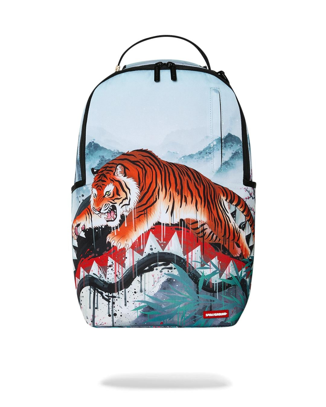 Zaino Sprayground celeste TIGER CLAW BACKPACK 