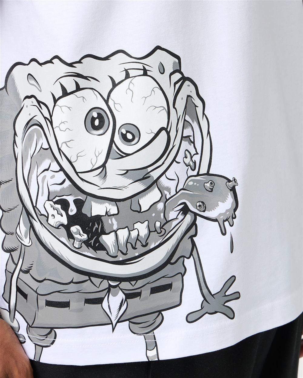 T-Shirt Iceberg X Spongebob con ricamo uomo