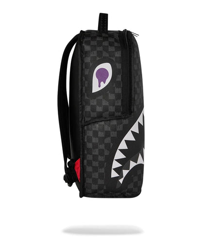 Zaino Sprayground nero e viola reversibile NEW REVERSIBLE BACKPACK V2ILE