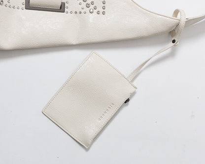 Borsa John Richmond in pelle con borchie e gioielli donna