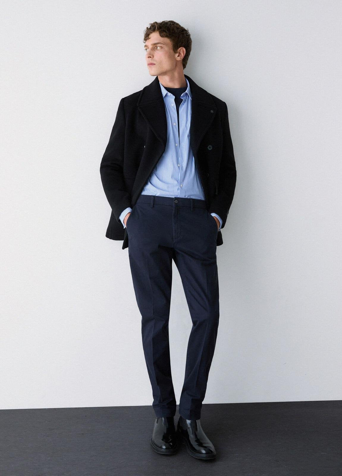 Pantalone Liu Jo "Chino" con logo metallico