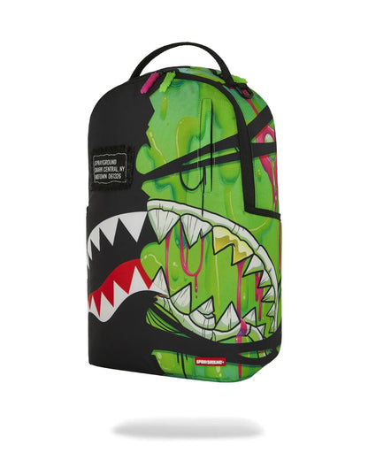Zaino Sprayground nero "HALLOWEEN SHARK CENTRAL DRIPPY SPLIT BACKPACK "
