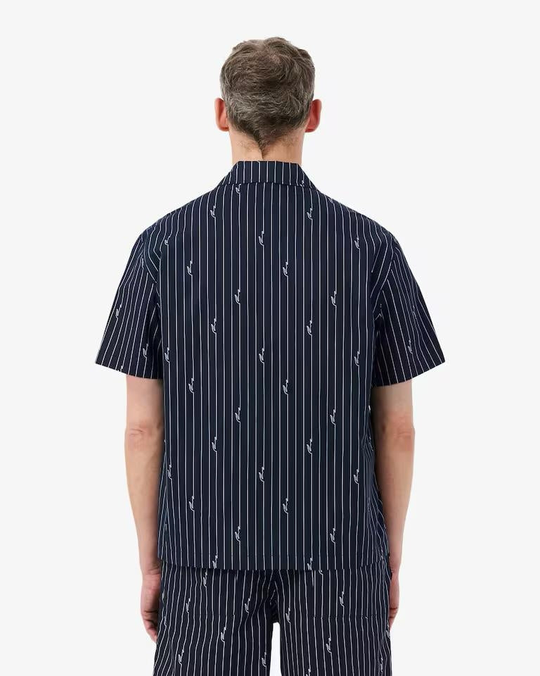 Camicia Lacoste "Logo Stripe" uomo