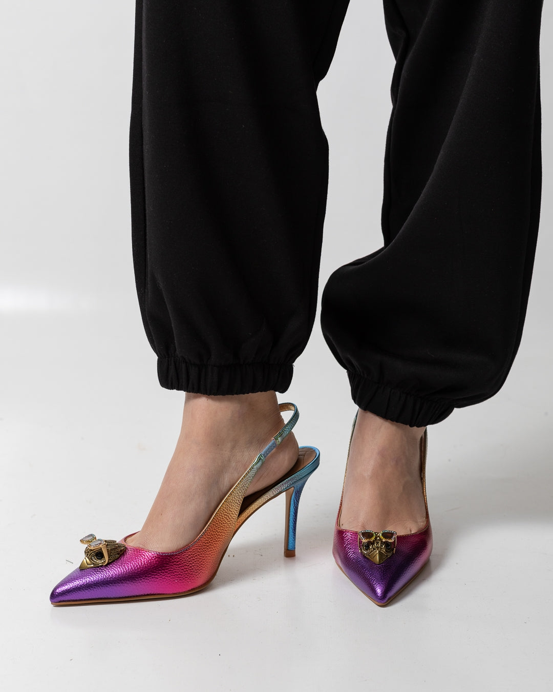 Pantalone Richmond X in felpa con pizzo donna