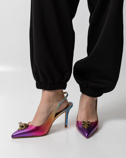 Pantalone Richmond X in felpa con pizzo donna
