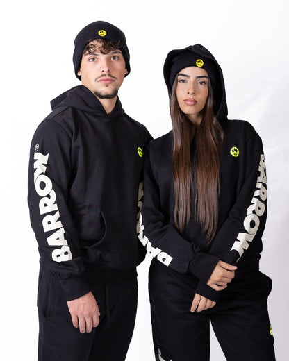 Felpa Barrow essential con cappuccio