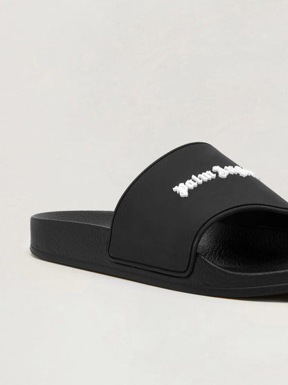 Ciabatte Palm Angels "Big Logo Sliders" uomo