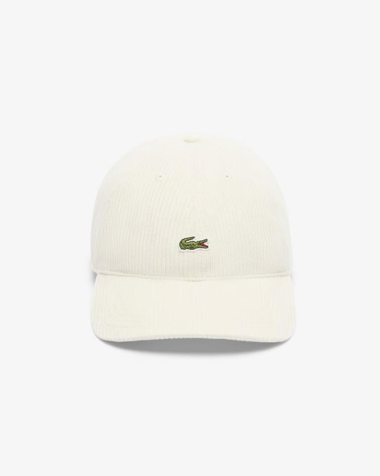 Cappello Lacoste in costina effetto velluto