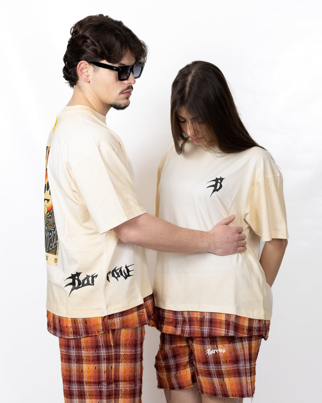 T-Shirt Barrow "Tarot Print" con ricamo