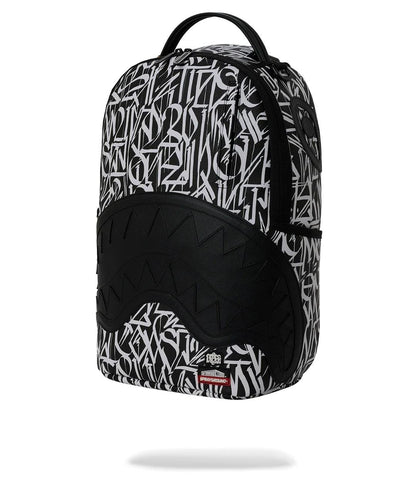 Zaino Sprayground nero WYNWOOD WALLS DEFER BACKPACK