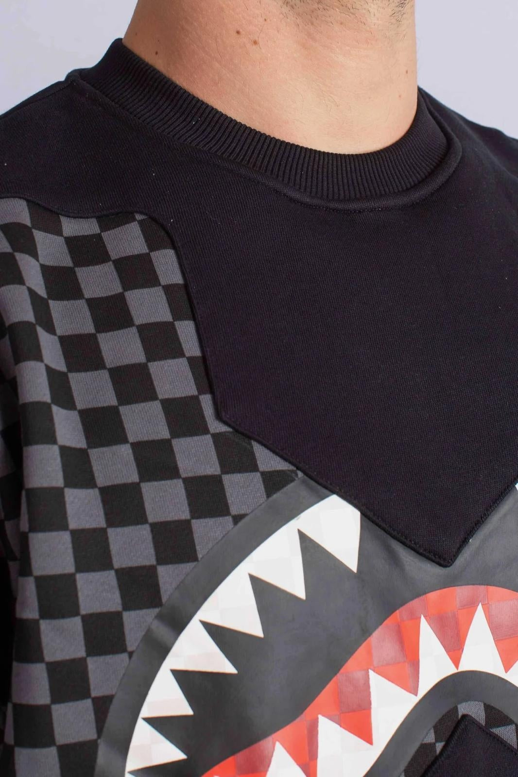 Felpa Sprayground girocollo "Triple decker Heir"