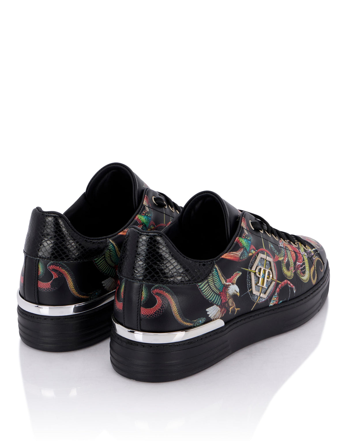 Sneakers Philipp Plein printed low-top stampata allover uomo