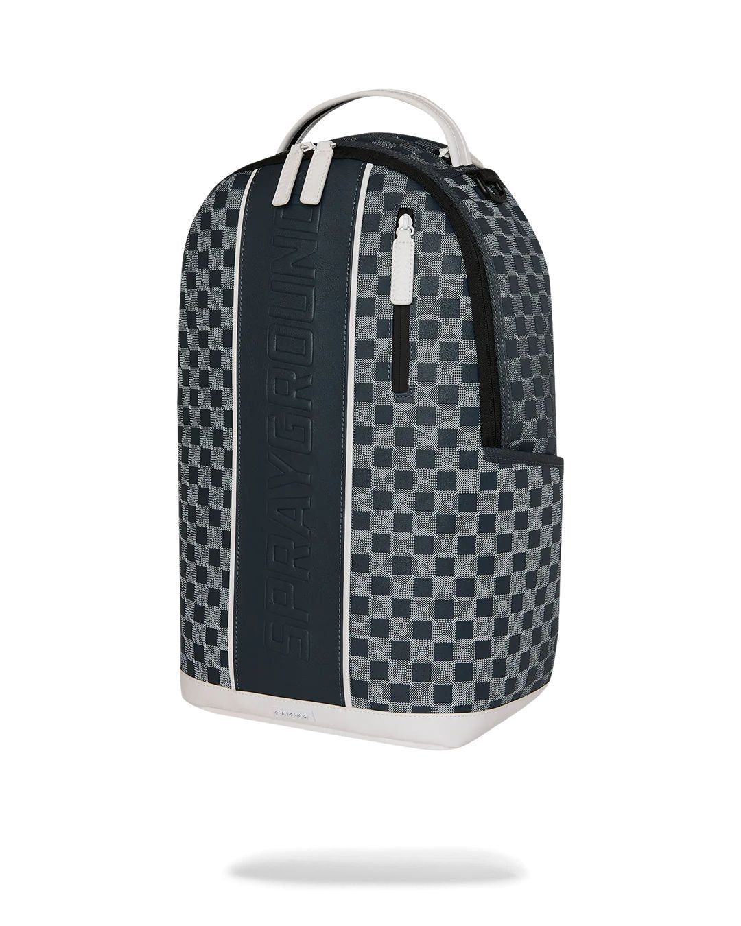 Zaino Sprayground bianco "Upscale check backpack" 