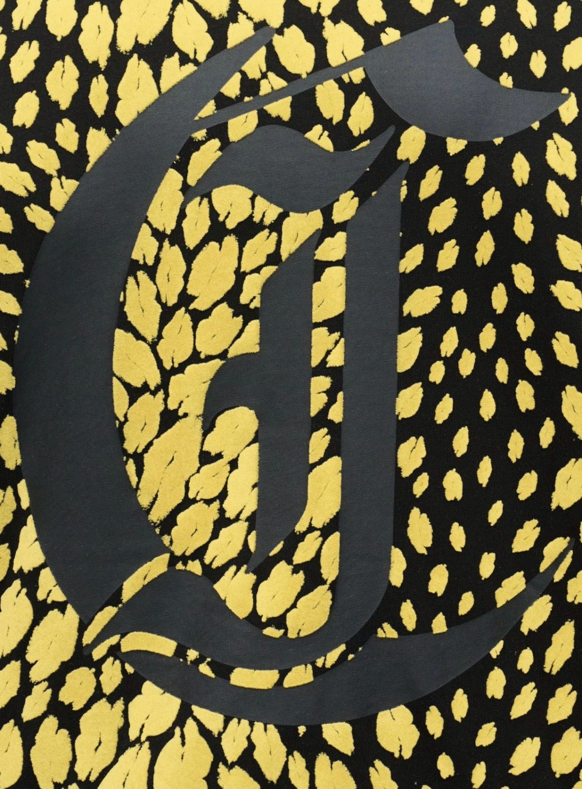 T-Shirt Just Cavalli girocollo con logo "JC KISS "  uomo