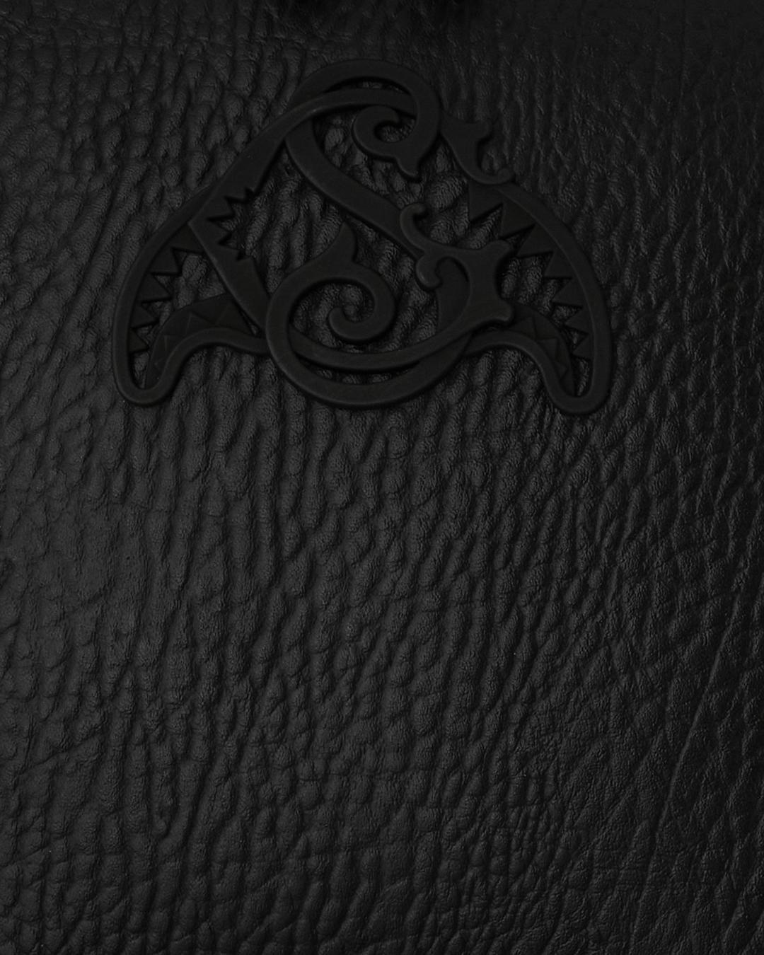 Zaino Sprayground nero SLEEK BLACK EMBLEM BACKPACK