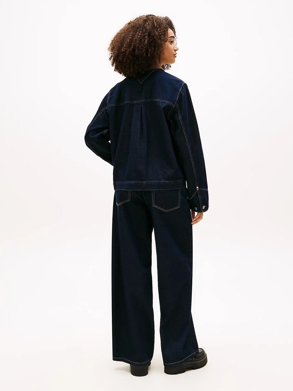 Giubbotto Tommy Jeans "Chore Jacket" in jeans donna