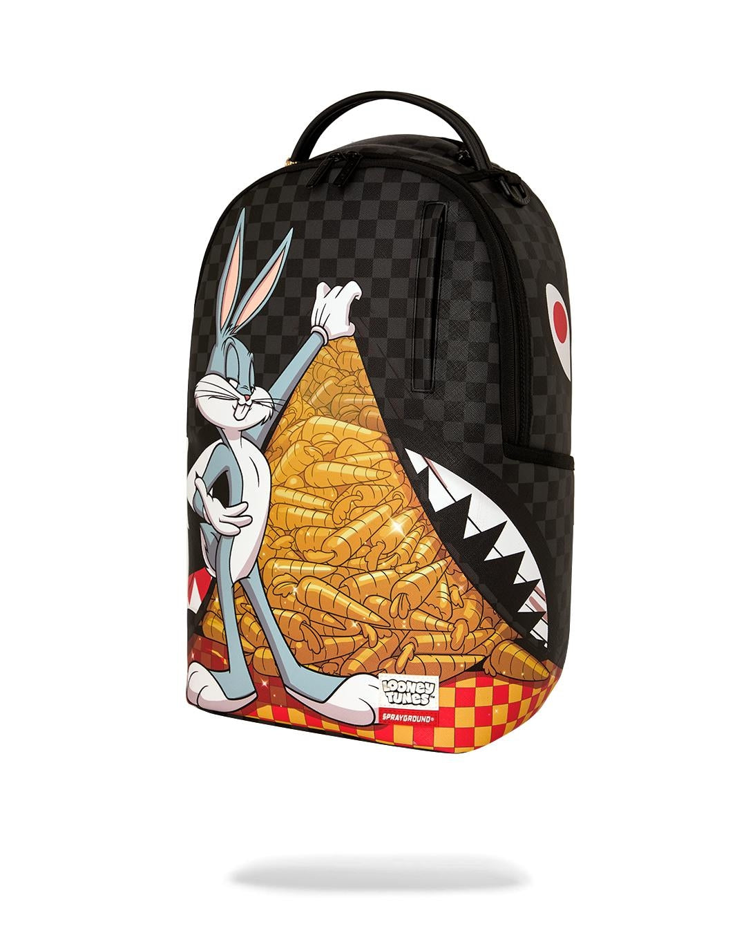 Zaino Sprayground nero LOONEY CARROT STASH BACKPACK 