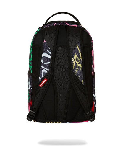 Zaino Sprayground nero Painted punk dlxr backapck