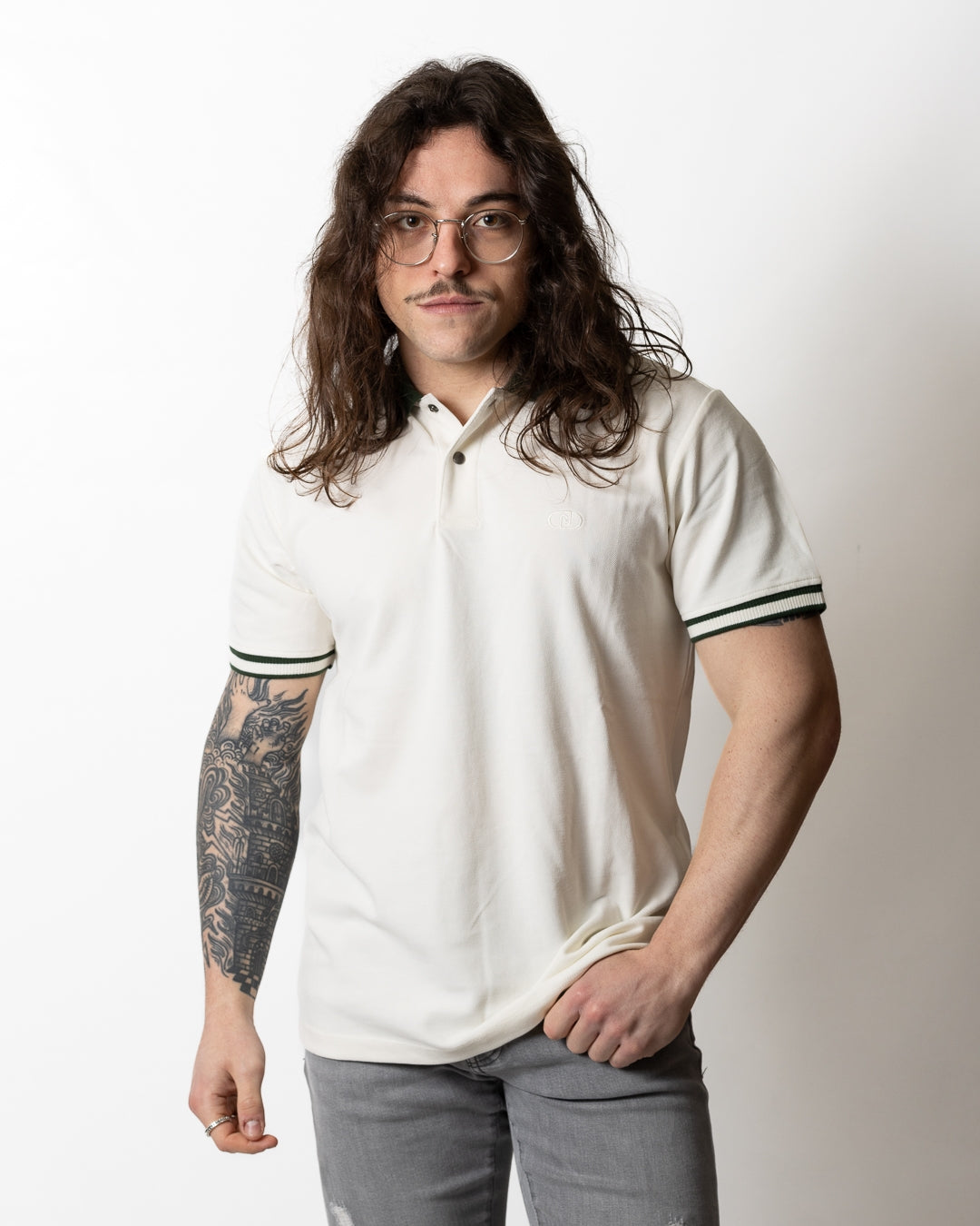Polo Liu Jo basic in piquet uomo