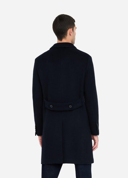 Cappotto Liu Jo doppiopetto in lana e cashmere uomo