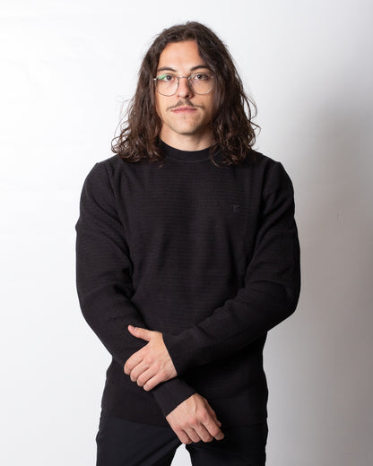 Maglia Calvin Klein girocollo texturizzata uomo