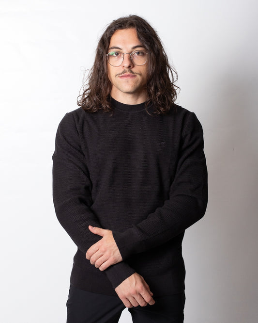 Maglia Calvin Klein girocollo texturizzata uomo