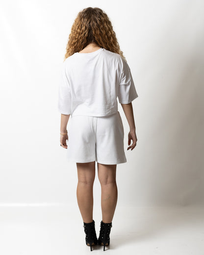 Short Moschino Active in felpa logato donna