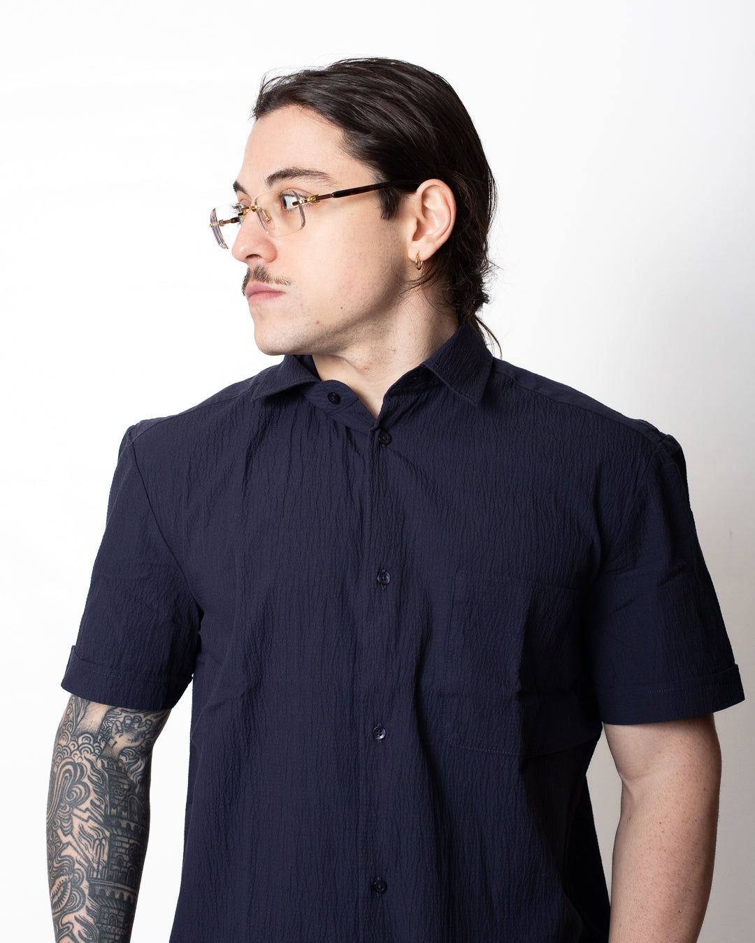 Camicia Liu Jo effetto lino uomo