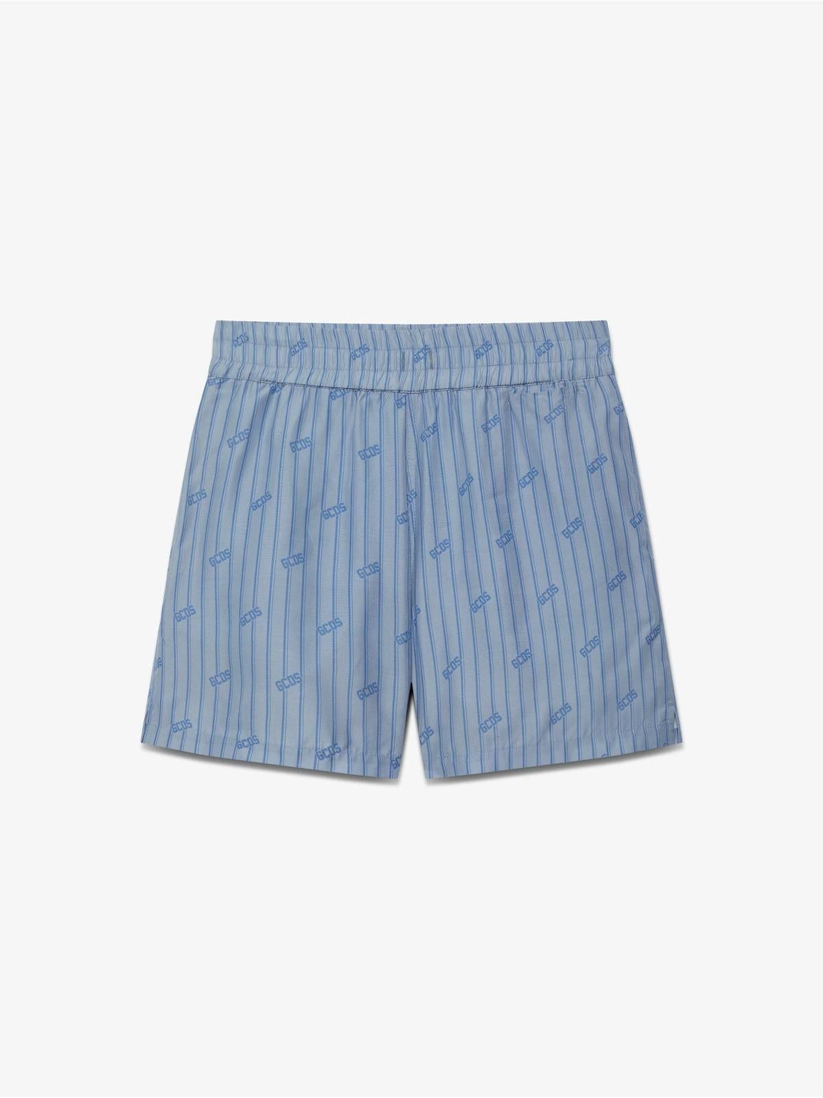 Short GCDS "Logo Stripes" uomo