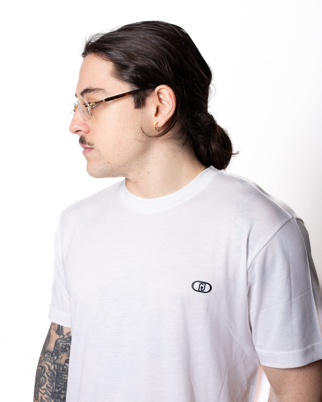 T-Shirt Liu Jo basic con logo uomo