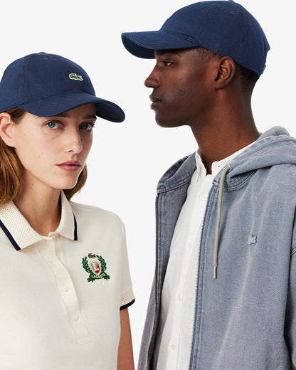 Cappello Lacoste basic con logo