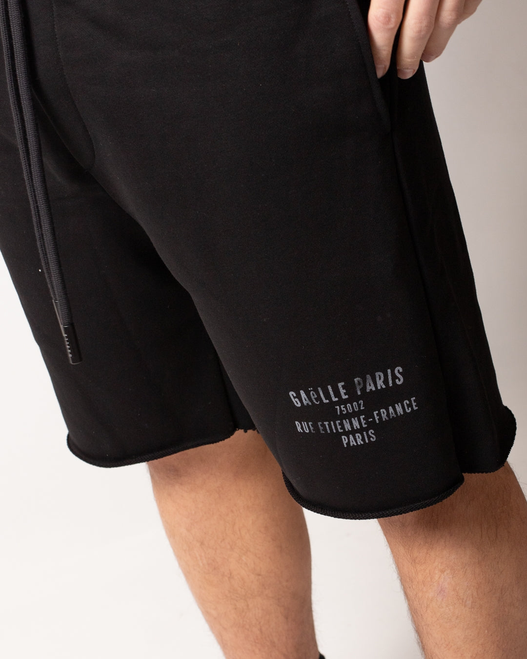 Bermuda Gaelle "Basket" in felpa con stampa uomo