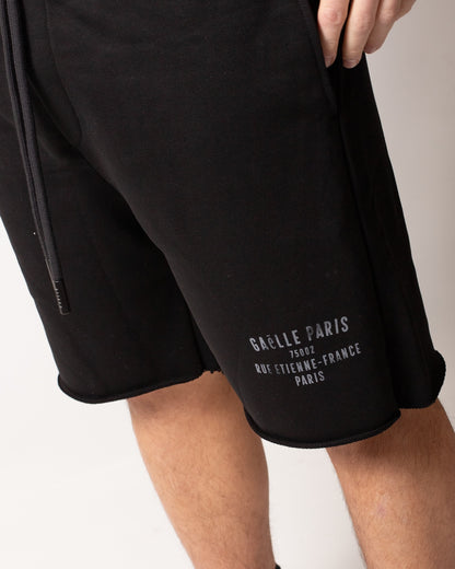 Bermuda Gaelle "Basket" in felpa con stampa uomo