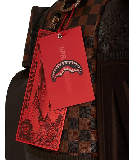 Zaino Sprayground marrone Sip cargo dlx backpack