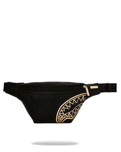 Marsupio Sprayground nero "That gold drap savvy crossbody"